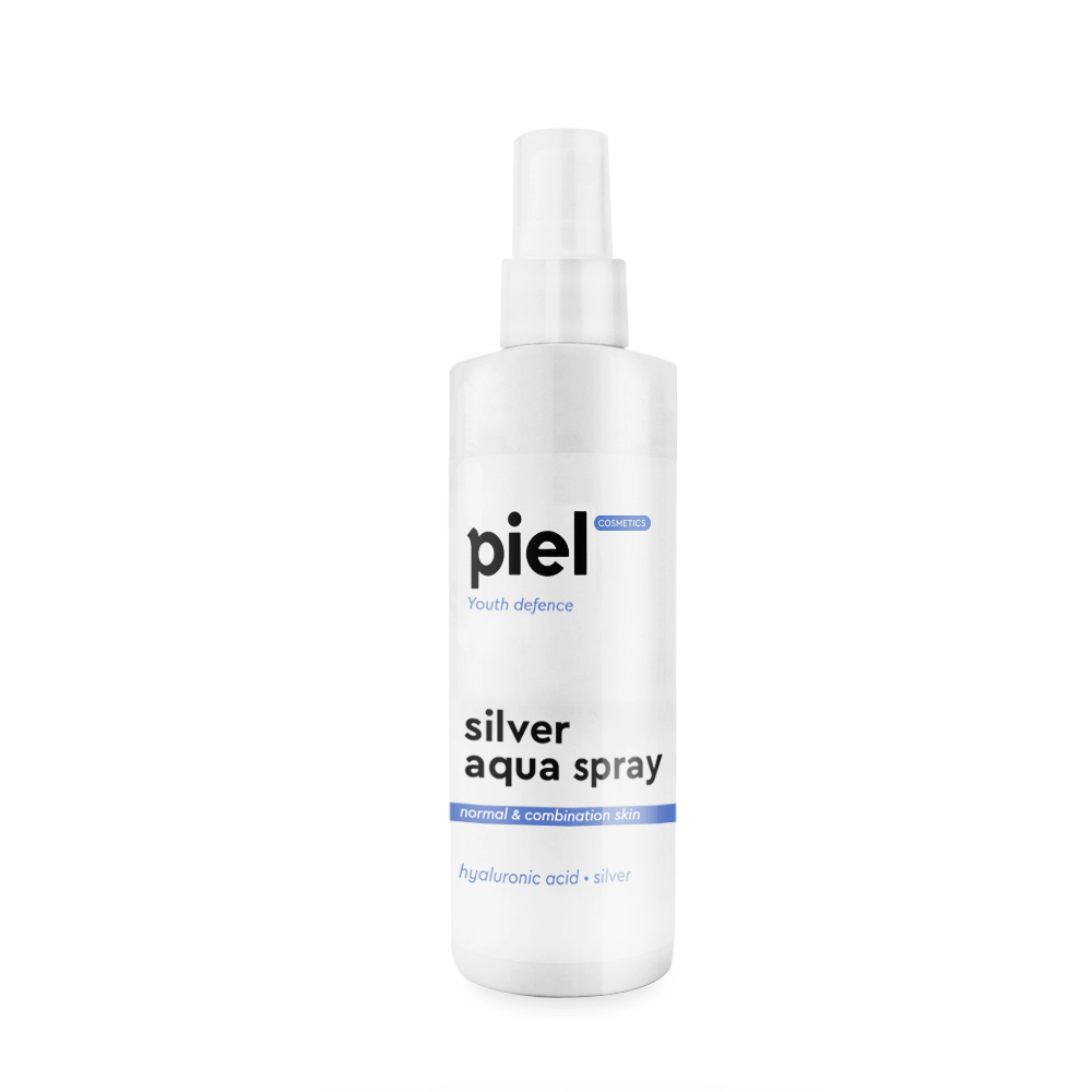 Термальна вода для нормальної та комбінованої шкіри Silver Aqua Spray Travel Size