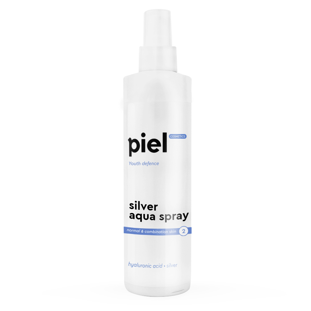 Термальна вода для нормальної та комбінованої шкіри Silver Aqua Spray