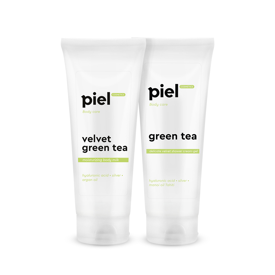 Комплекс «Velvet Green Tea. Очищення та догляд за шкірою тіла»